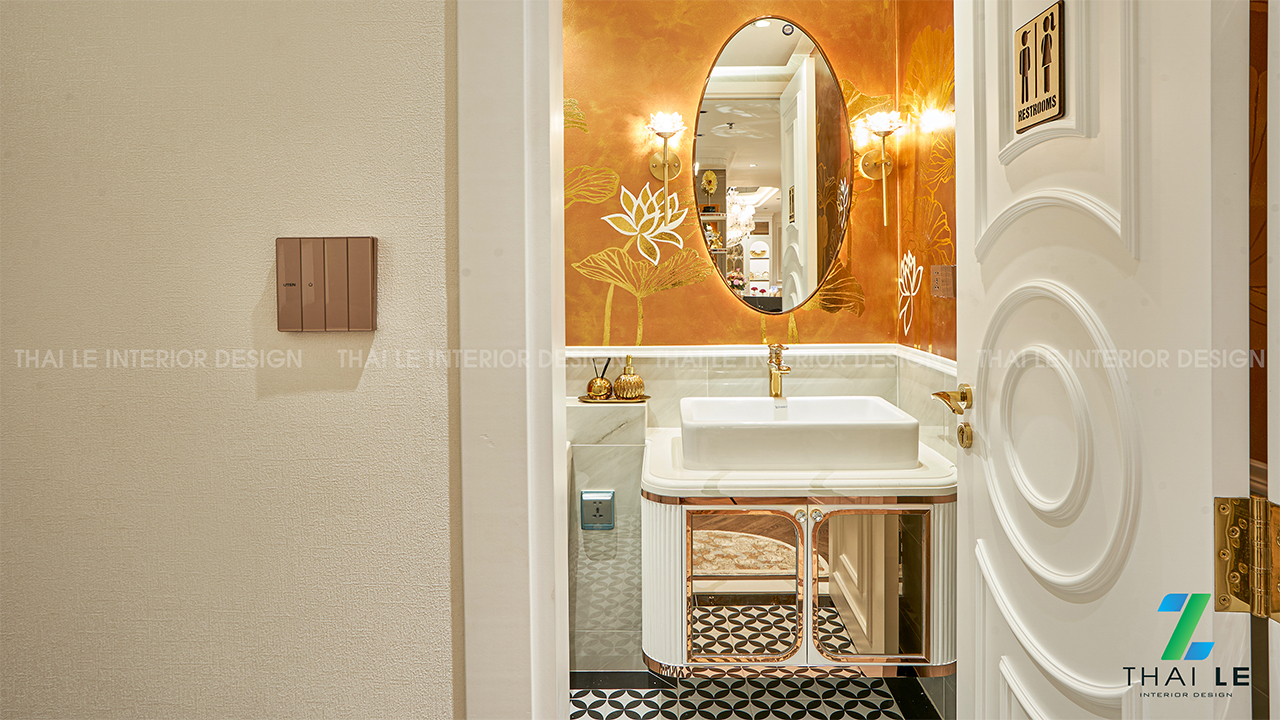 Thi công nội thất căn hộ H17.05 The Peak Q7 - 220M2